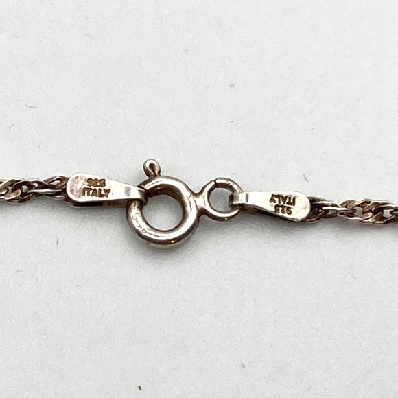 Sterling Silver tree pendant on sterling silver 20” chain - Picture 9 of 10